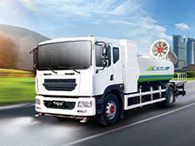 防疫在行動 銀隆純電動市政環(huán)衛(wèi)車助力城市消殺工作