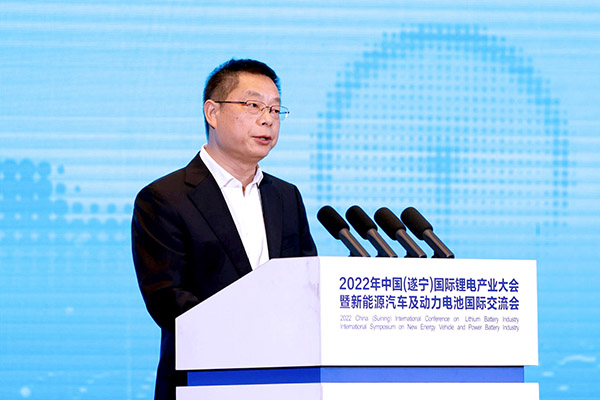 遂寧市委組織部部長(zhǎng)張鵬飛：推動(dòng)世界鋰都金字招牌越擦越亮